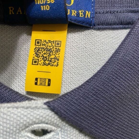 Polo Ralph Lauren Big Pony Color-block Cotton Mesh Polo Shirt Boys size 4 New - Picture 7 of 9
